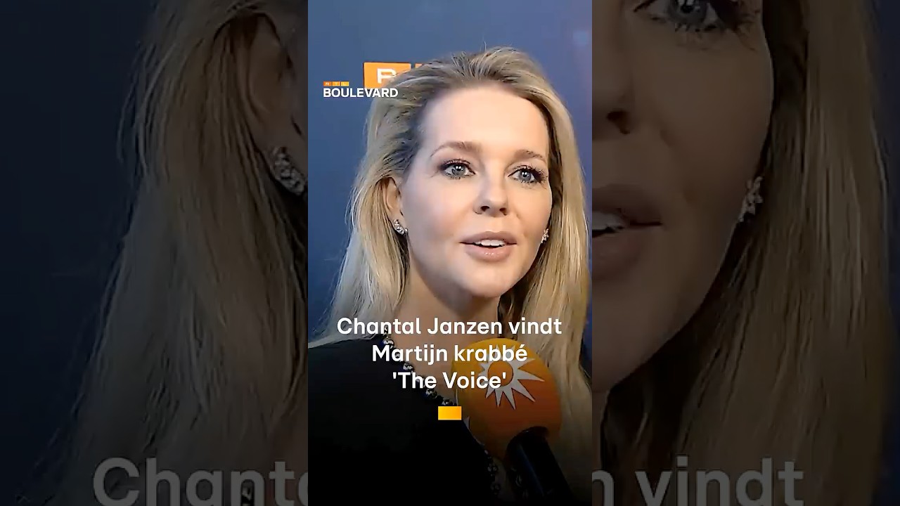 Chantal Janzen vindt Martijn Krabbé 'The Voice' | RTL Boulevard