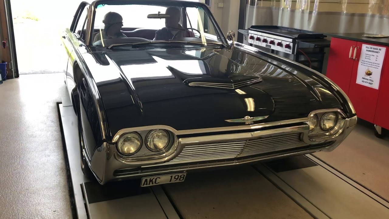 Ford Thunderbird 1961. S&aring;ld / Sold / Delivery / Leverans