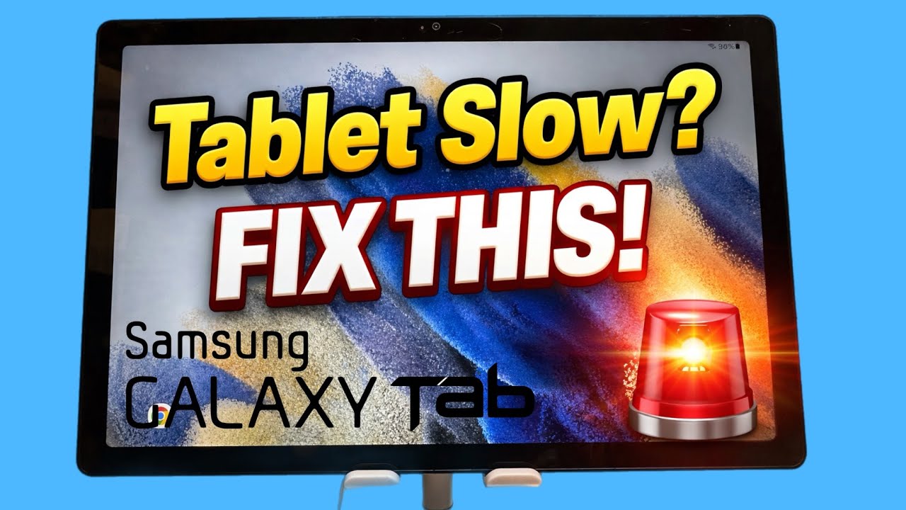 How to speed up a Samsung Galaxy Tablet the Easy Way | Clear Cache Partition