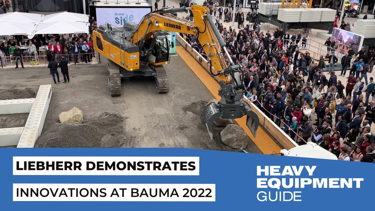 Liebherr puts on a show to highlight digitalization and alternative drives