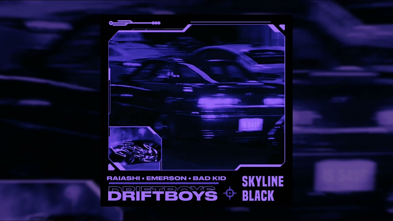 DRIFTBOYS | Skyline Black