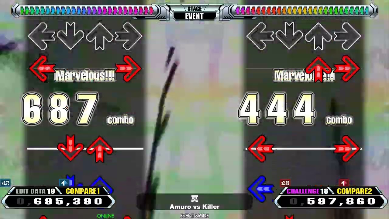 [DDR] 冥[Mei] [PERSONAL EDIT/CHALLENGE] Comparison