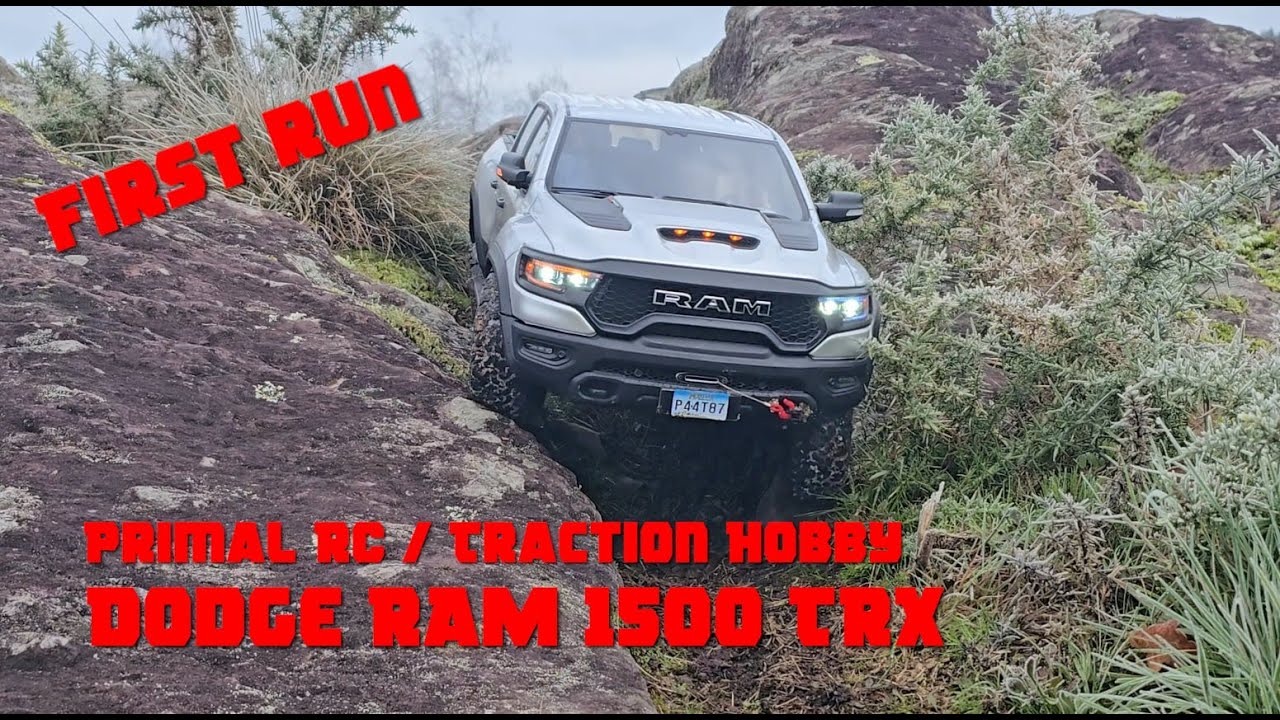 Primal RC / Traction Hobby Dodge RAM 1500 TRX - First run