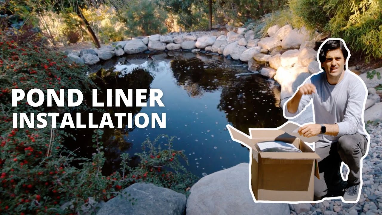Pond Liner Install with Premium RPE