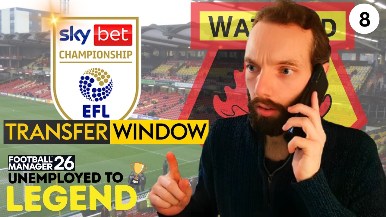 Building This Squad For The EFL Championship  | FM26 Unemployed to Legend #8