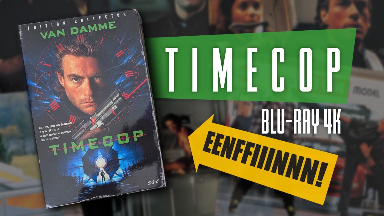 ⏱️👮🏼 Timecop VHS Box Blu-ray 4K