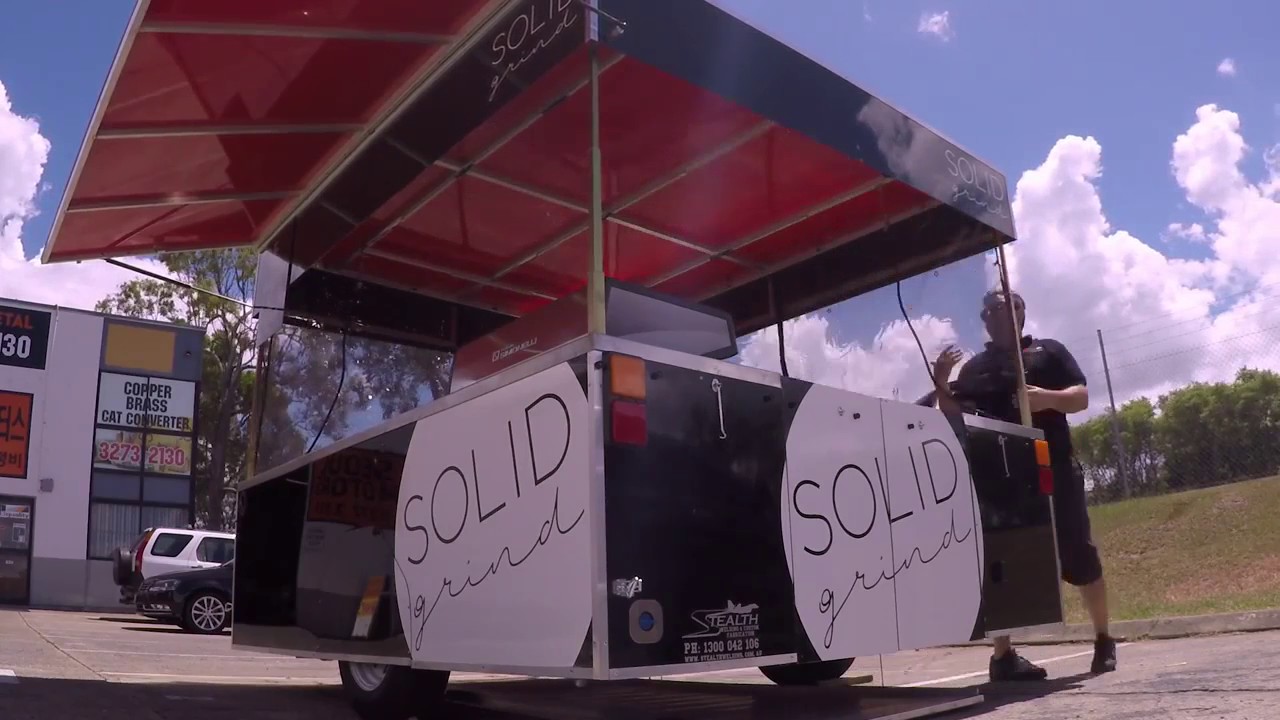 Stealth Welding Custom Food Trailer