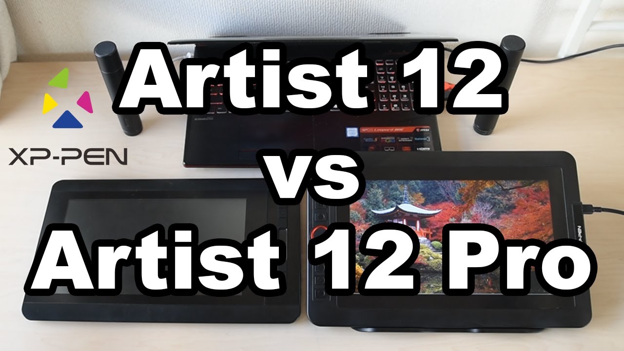 XP-Pen Artist 12 vs New Artist 12 Pro Drawing Tablet Review