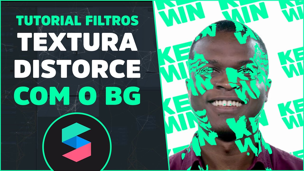 Textura / Logo / Imagem que distorce com o fundo - Spark Ar Studio