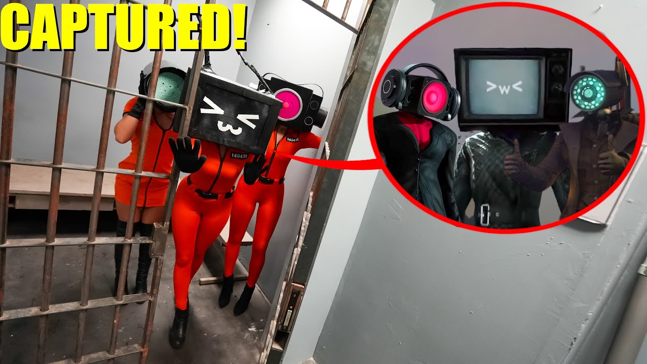SKIBIDI GIRLS GOT ARRESTED AND SENT TO JAIL! (SKIBIDI MOVIE CAPTURED)