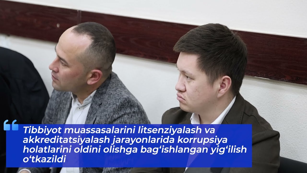 Tibbiyot tashkilotlarini litsenziyalash va akkreditatsiyalashda antikorrupsiya