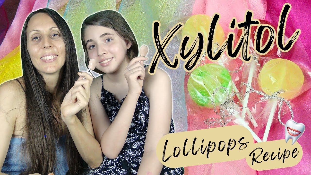 Guilt-free and Sugar-free - Homemade XYLITOL LOLLIPOPS Recipe
