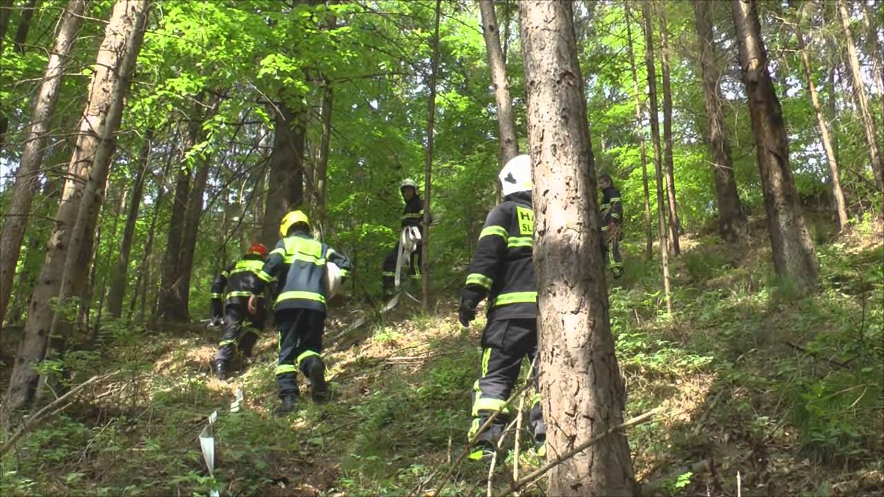 Taktické cvičenie v ťažko dostupnom lesnom teréne