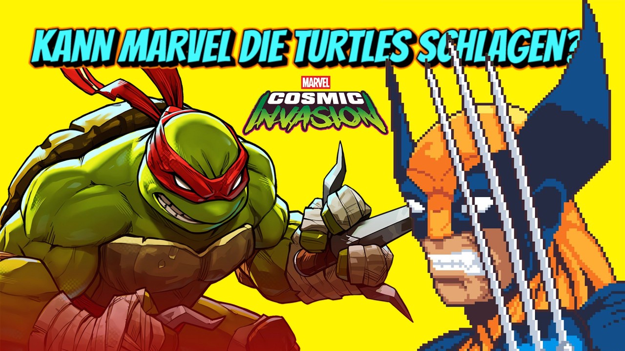 Kann MARVEL das TURTLES-GAME schlagen? MARVEL COSMIC INVASION will den Retro-BeatEmUp-Thron erobern!