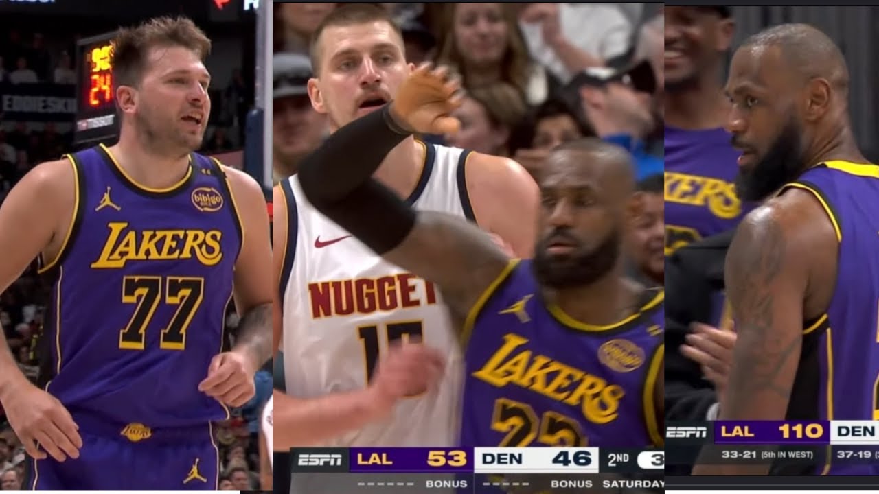 Luka Doncic & LeBron James DISRESPECT Nuggets entire team & DOMINATE the game! Full takeover!