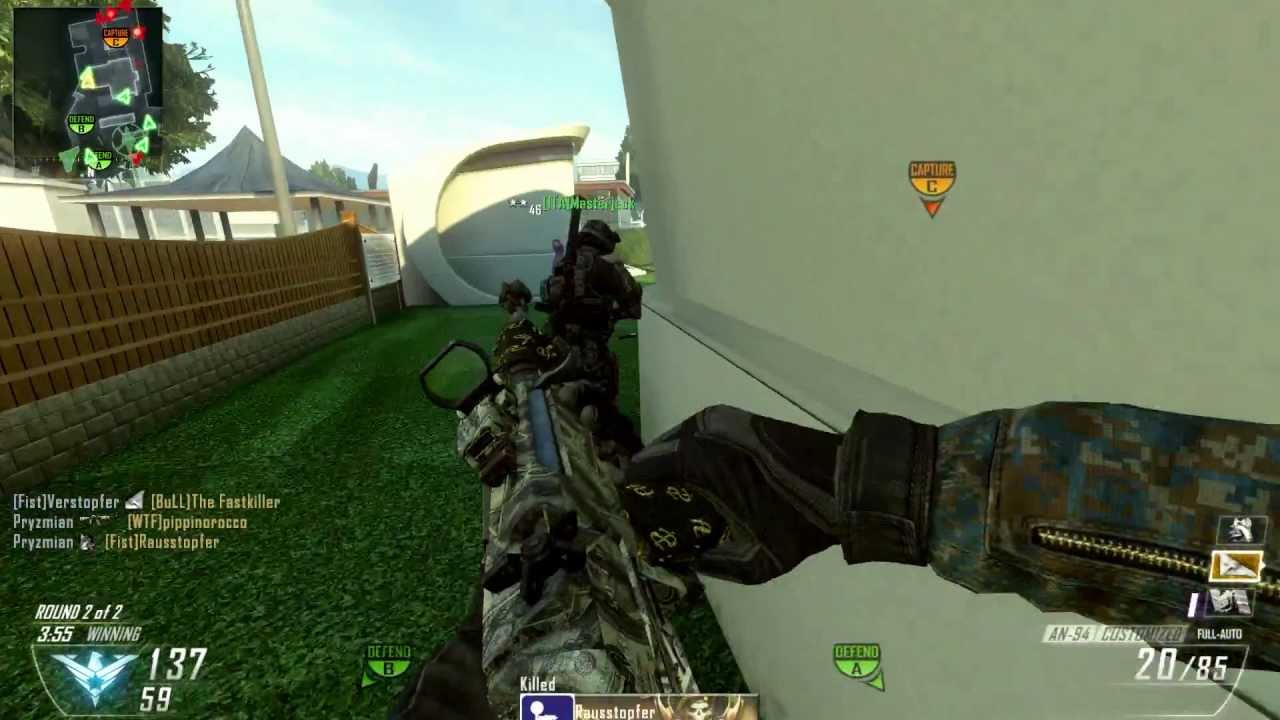 CoD BO2 PC: Nuketown Madness Double Nuclear Fail - Domination 100-2