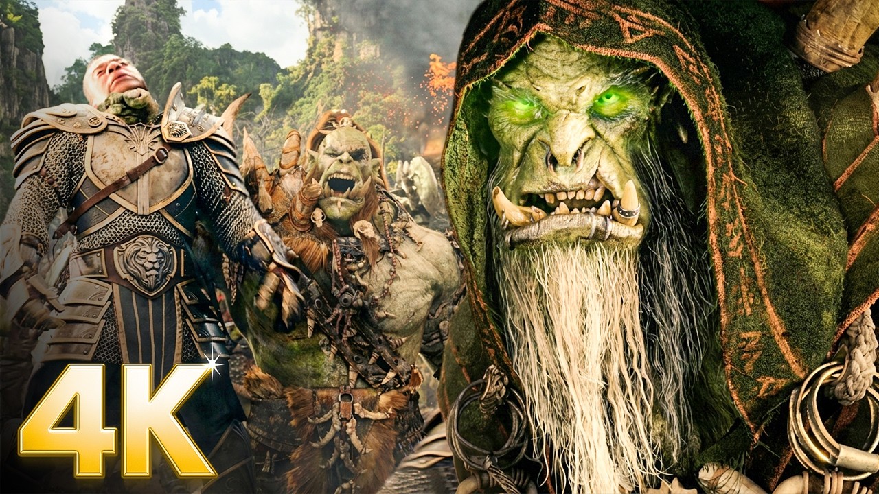 Steel, Magic and Monsters: The Best Warcraft Battles | Warcraft |⚡ 4K