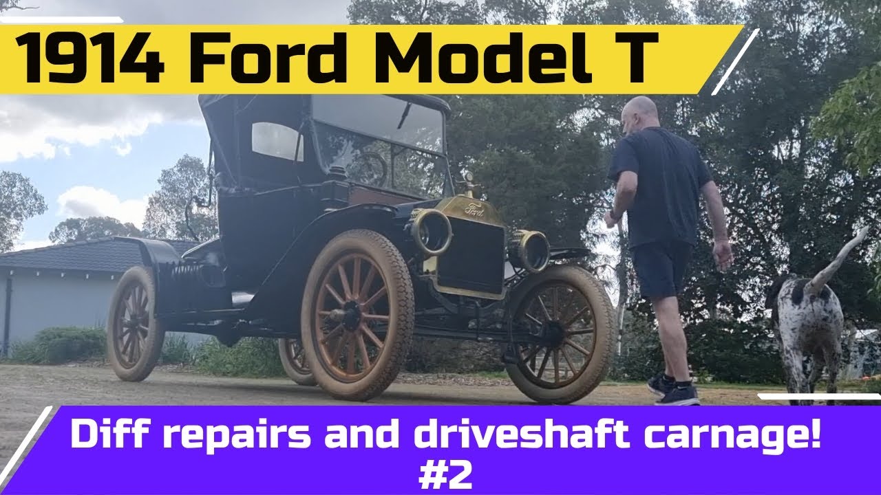 Ford Model T axle housing and driveshaft repair