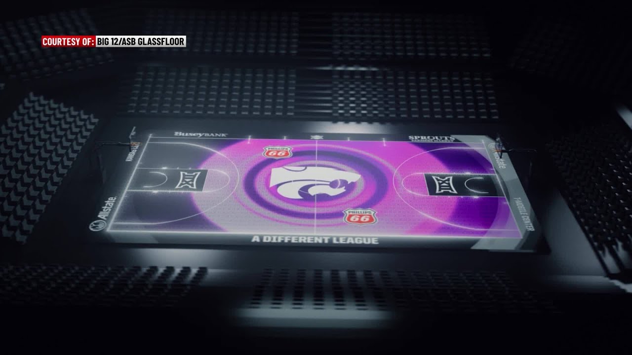 LED court to debut at Big 12 basketball championships