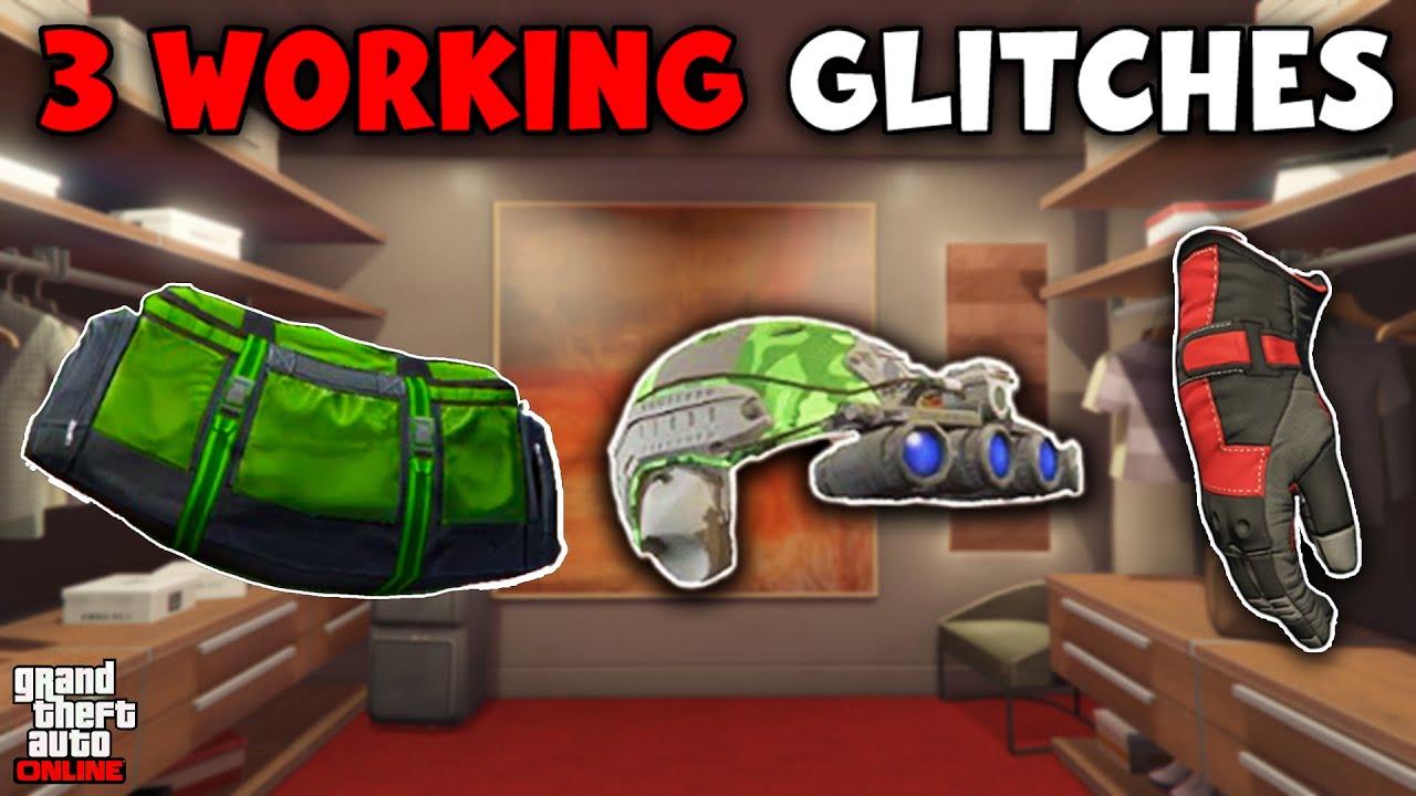 3 Working Outfit Glitches in GTA Online (Racing Gloves, Combat Helmet, Red Duffel Bag)