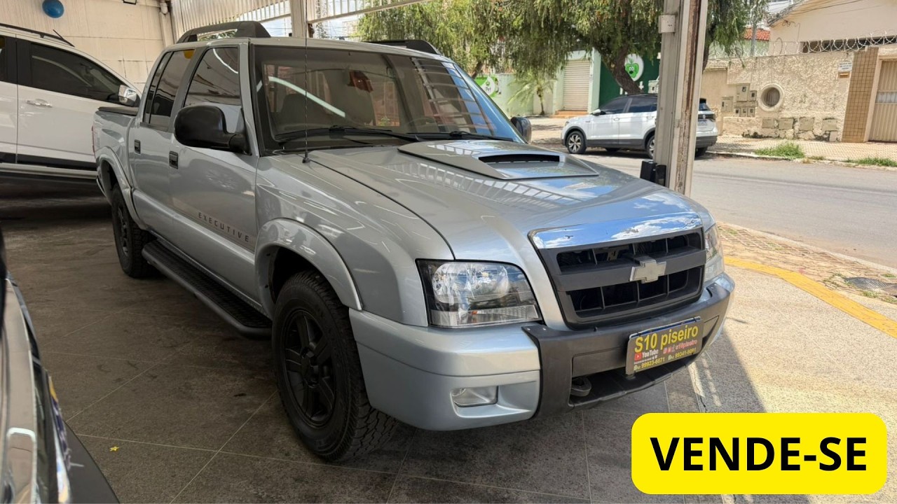 Chevrolet S10 diesel ano 2010 cabine dupla MWM #s10piseiro 