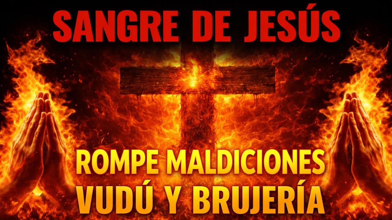 Sangre de Jesús ROMPE Maldiciones, Vudú y Brujería | Oración Poderosa