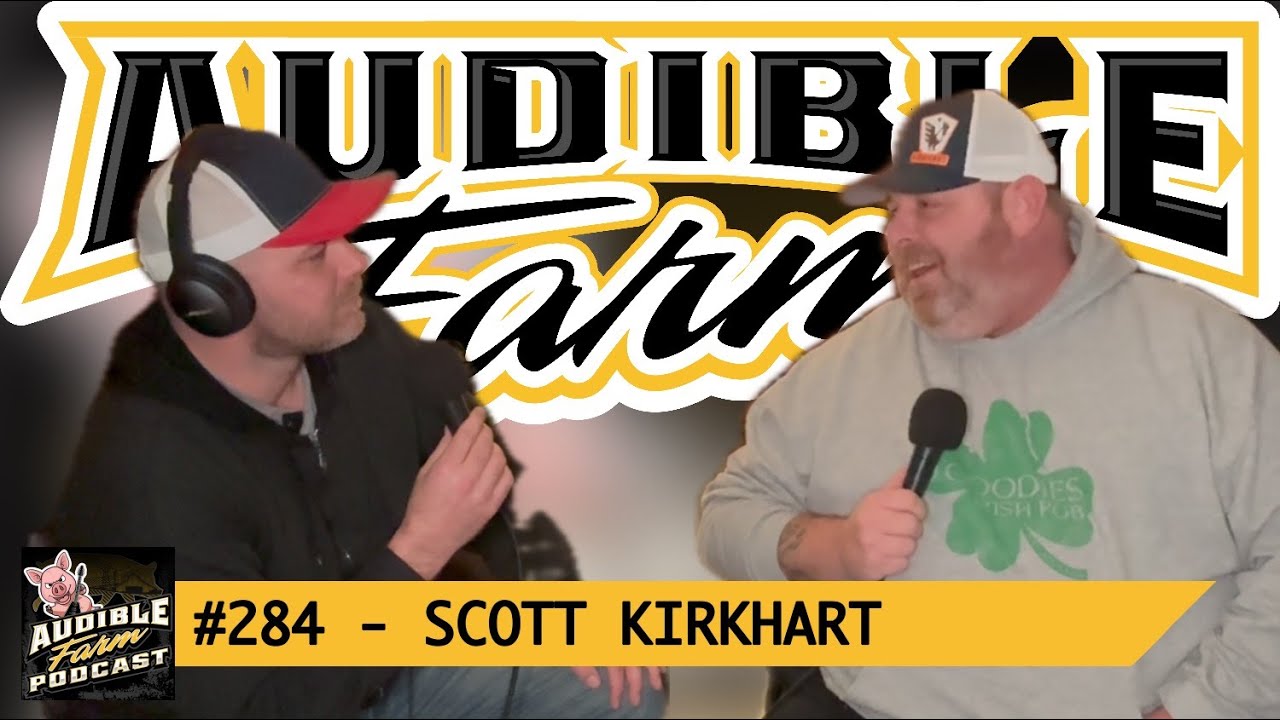 Audible Farm #284 - Scott Kirkhart | Upcoming Writers Rounds and Crash My Crater 2026