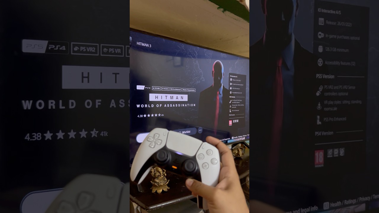 Hitman World of Assassination |🔥👻| #hitman #gameplay #ps5 #videogames#xbox #shorts#controller#reel
