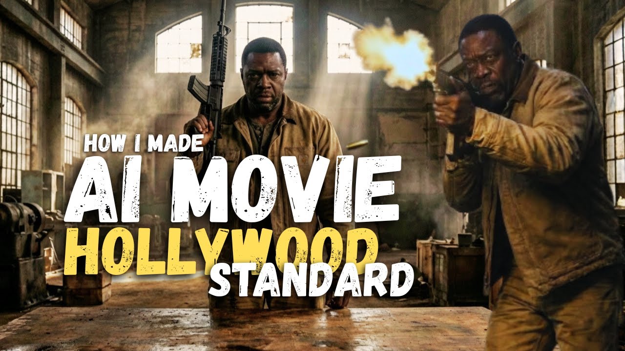 I MADE ACTION MOVIE WITH FREE AI TOOLS