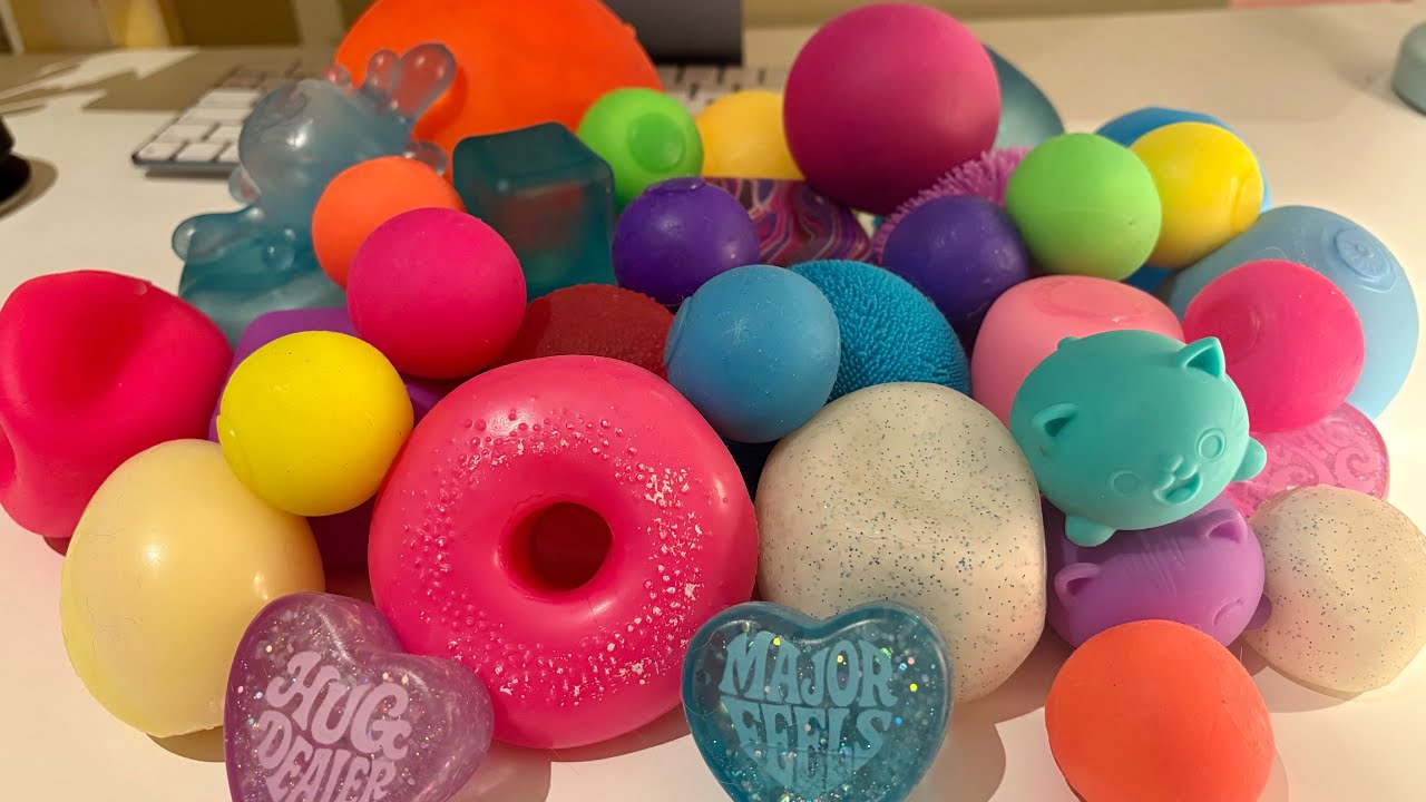 My Entire NeeDoh Collection (Squishy ASMR) 🫧