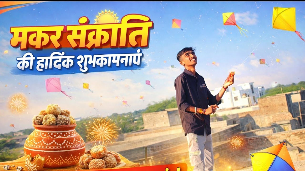 Aaj Patang Udegi 🪁🔥 | Makar Sankranti | santosh vlogs 