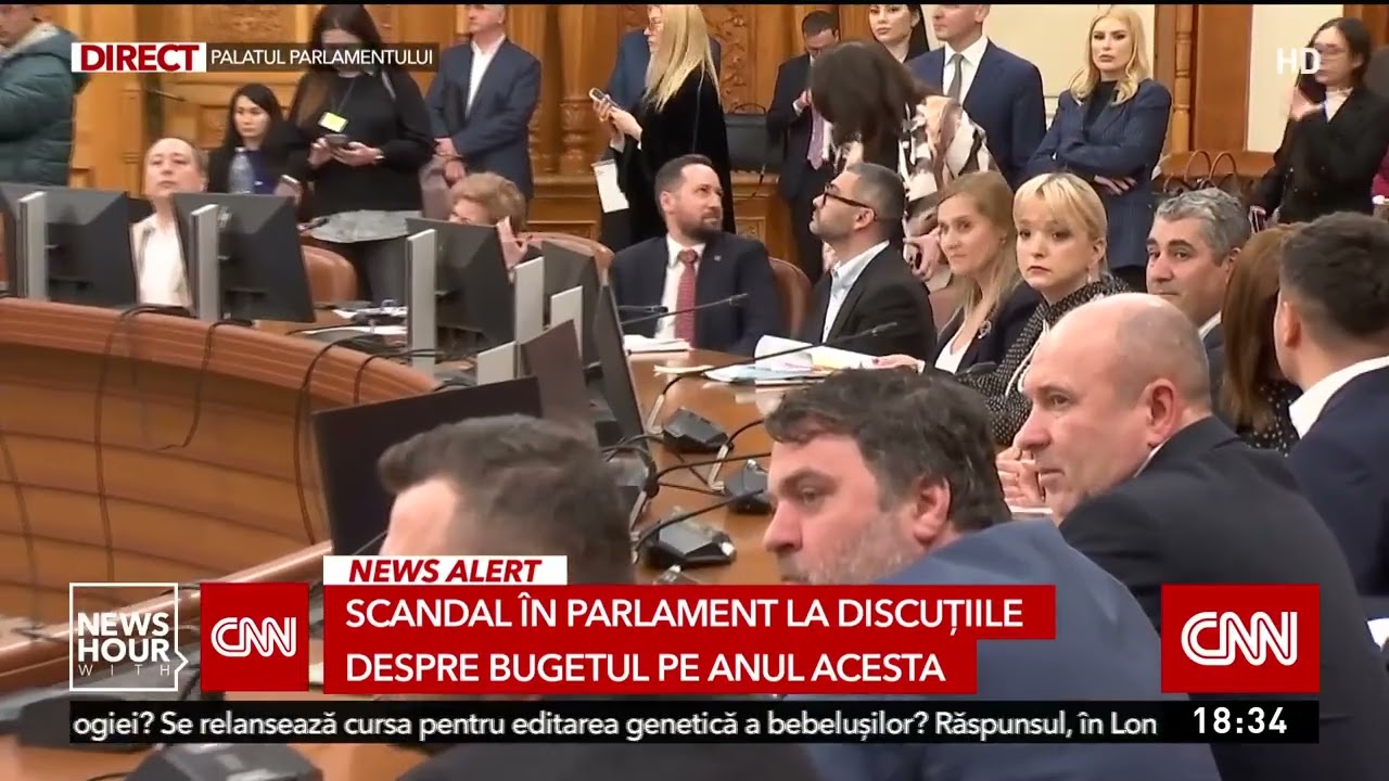 Scandal în Parlament la discuțiile despre bugetul pe anul acesta