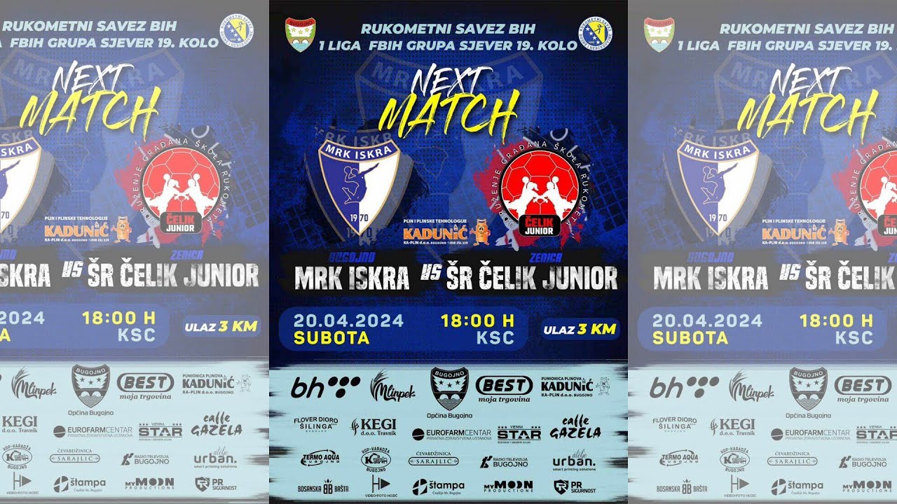 MRK ISKRA - ŠR ČELIK JUNIOR