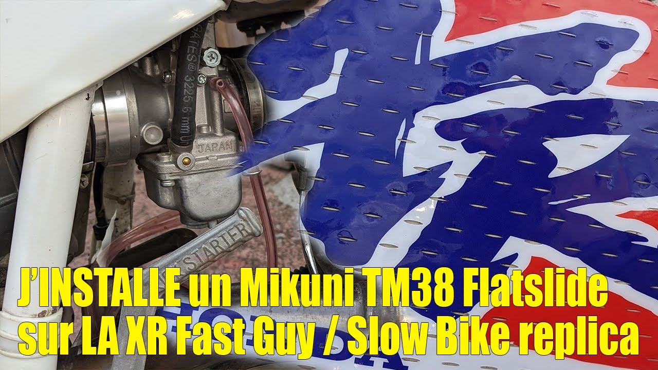 La XR 600 Passe au MIKUNI, pour le meilleur et...