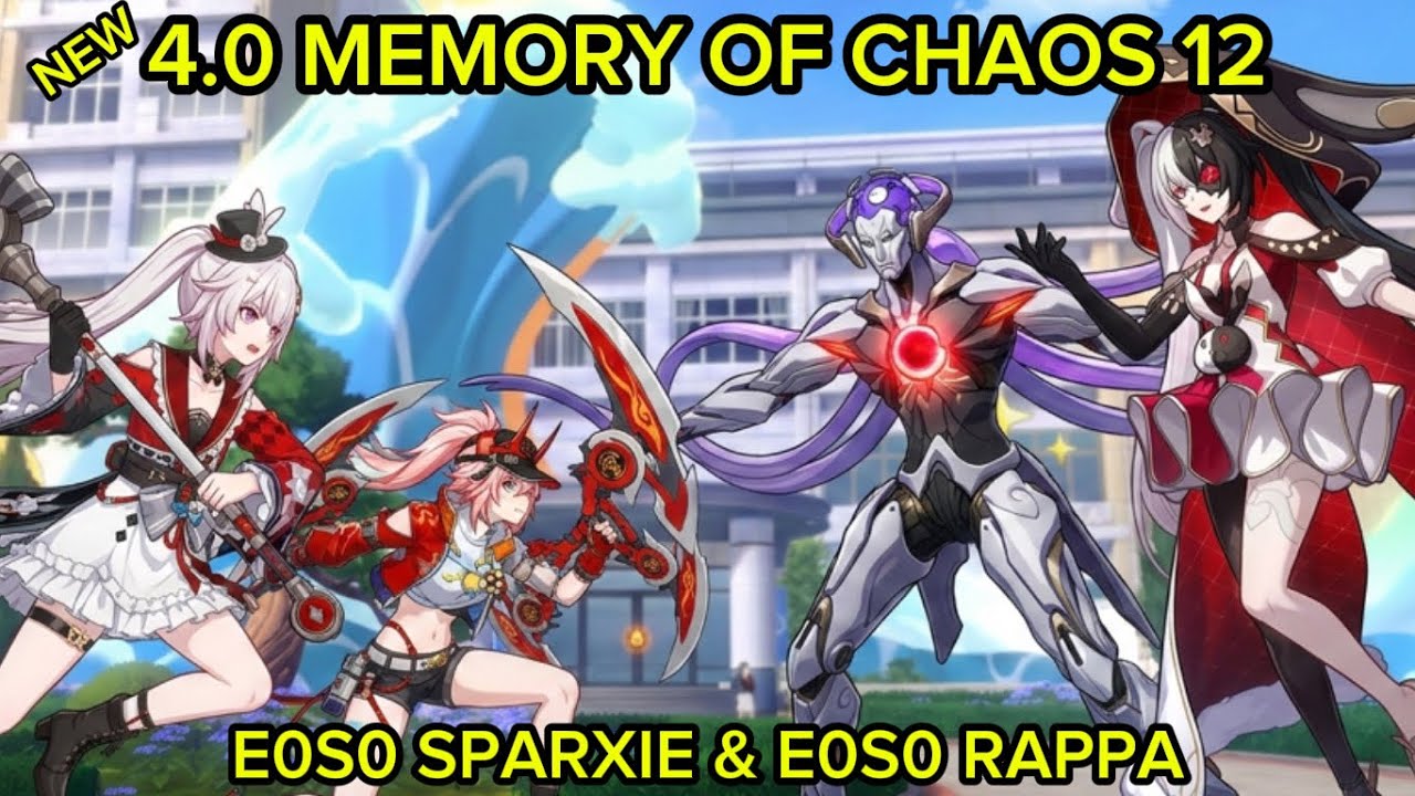 [4.0] Sparxie E0S0 x Yao Guang & Rappa E0S0 | NEW MEMORY OF CHAOS 12 | Honkai: Star Rail