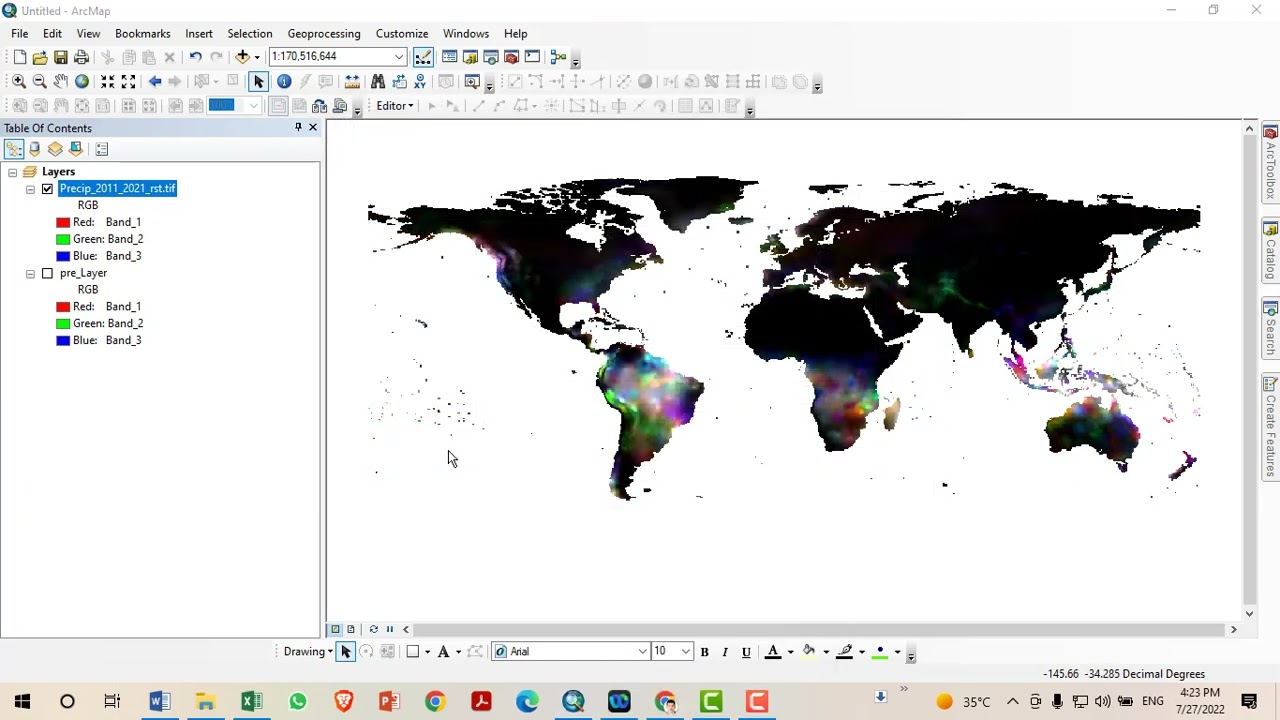 Downloading Climatic Data at High Resolution تحميل البيانات المناخية بدقة عالية