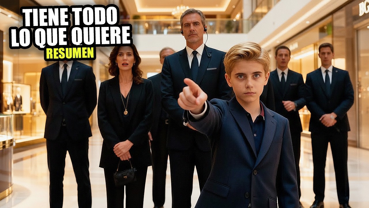 Niño millonario malcriado es tan rico que compra cualquier cosa que señale en la tienda | Resumen