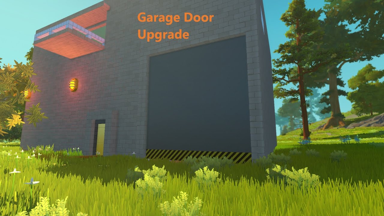 Upgrading the Garage Door in Scrap Mechanic