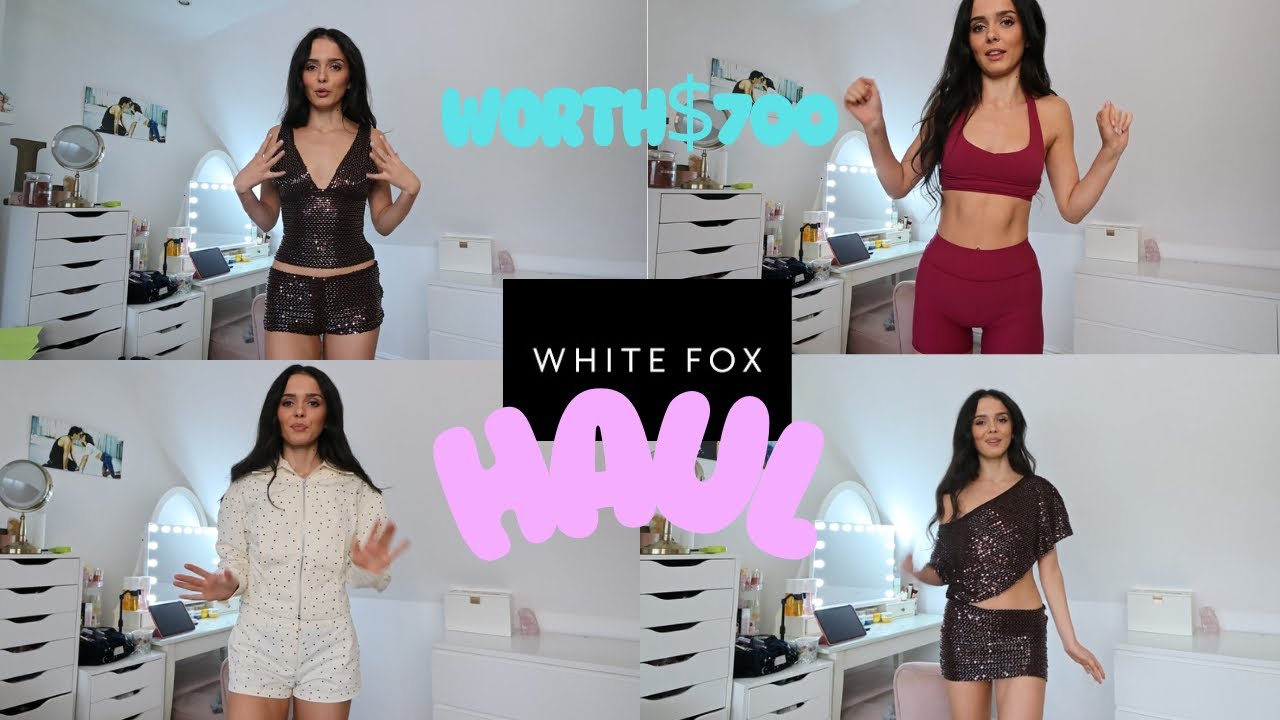 White Fox Try On Haul!!! (Worth £700!!!!!)