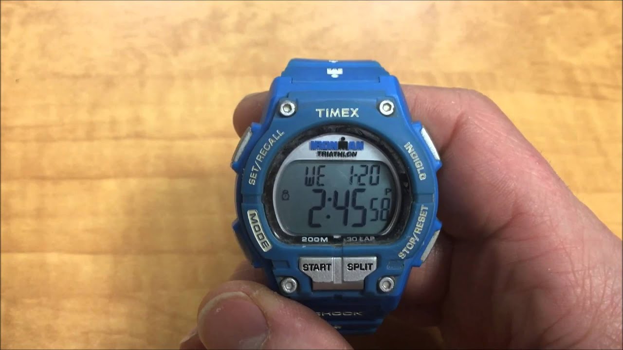 Timex Shock Watch Beeping Issues