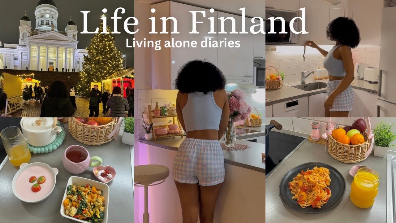 Days in my life in Finland | Living alone diaries | Grocery shopping,cooking | Life of an introvert 
