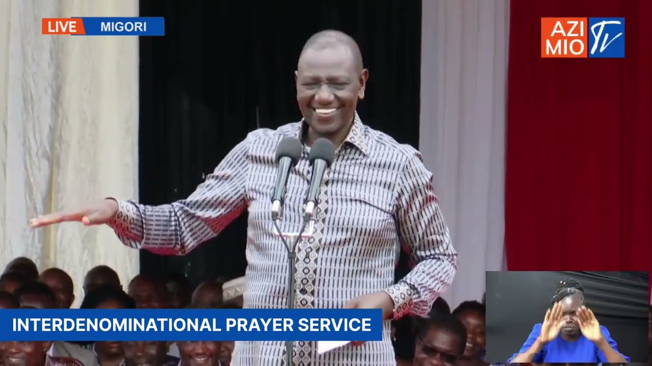 Ruto ROARS in Migori ahead of Ong'ondo Were burial in Homabay, says suspects will not be spared