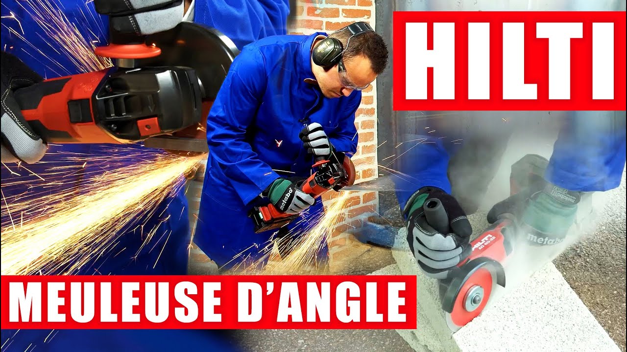 TEST ✅ HILTI - MEULEUSE D'ANGLE SANS FIL AG 6D-22 - La pause café de BichonTV