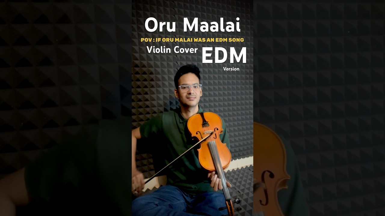 Oru Maalai | Violin Cover | Ghajini | Harris Jayaraj