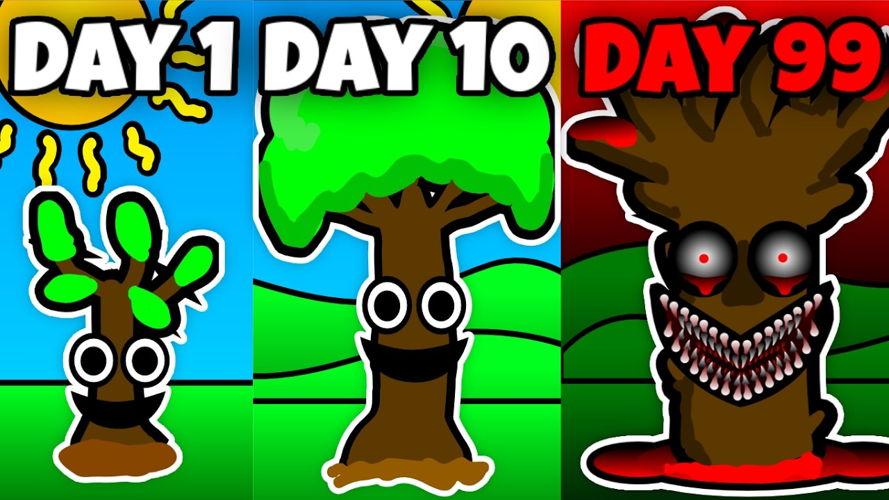 I Made A Tree Game That Gets Scarier And Scarier On Scratch