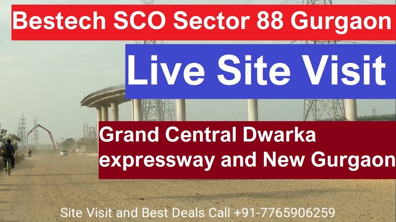 Bestech SCO Plot in Sector 88 Gurgaon || Bestech Central Boulevard SCO Plots Gurgaon |+917765906259