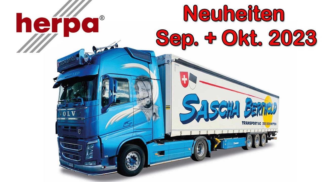 Herpa Neuheiten September und Oktober 2023