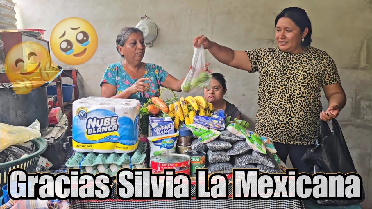 Se Le Lleno La Mesa A Doña Emiliana Gracias A Una Persona Muy Especial😭