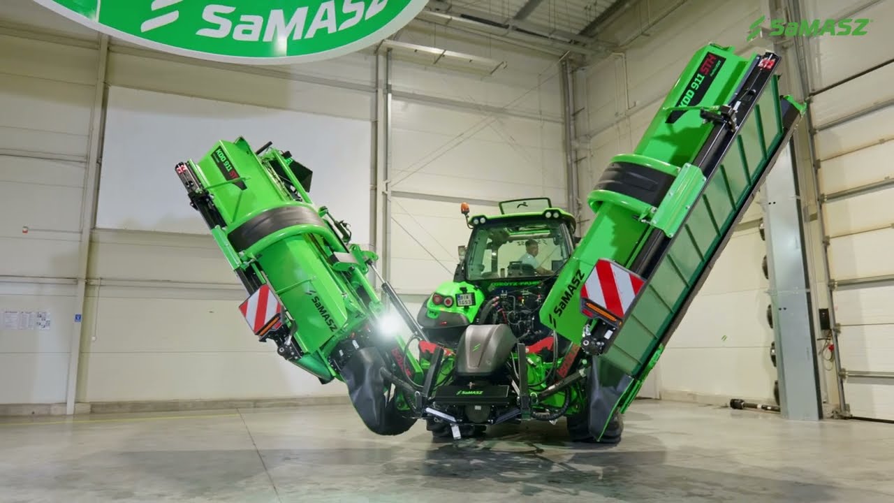 Podłączenie i agregacja zestawu kosiarek dyskowych GigaCUT KDD 911 STH ISOBUS