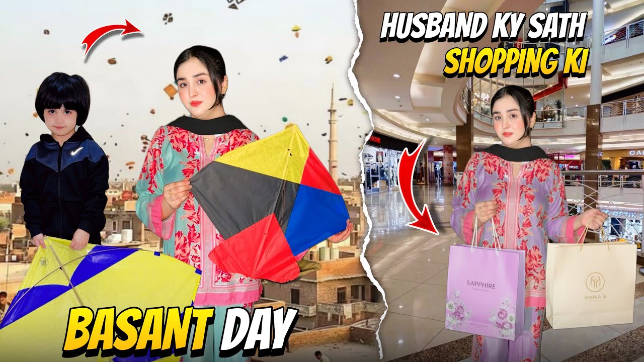 Basant Vlog | Husband Ka Ly K Akly Shopping Krny Gai😛 | @sehrimishi4226 